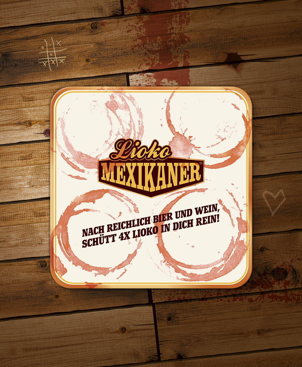 Lioko Mexikaner Bierdeckel