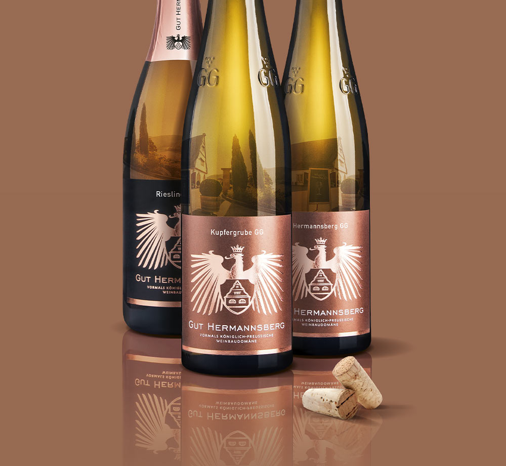 Gut Hermannsberg Verpackungsdesign