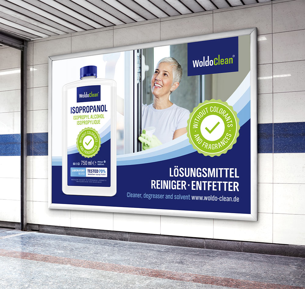 WoldoClean Plakatdesign