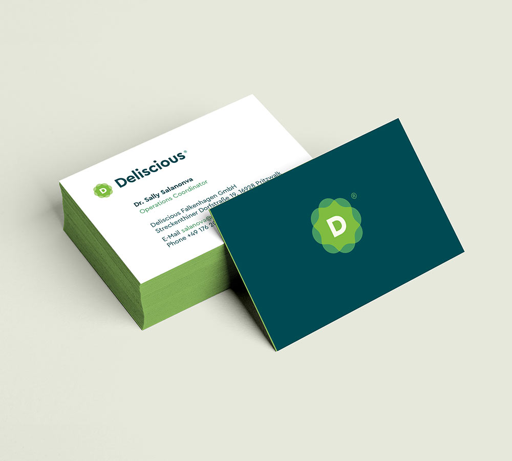 Deliscious Visitenkarten